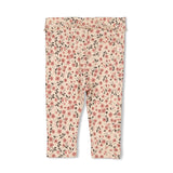 Feetje Legging rib AOP Offwhite - Woodland Bloom