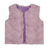Jubel Omkeerbaar teddy gilet  l.Lila - Wild Soul