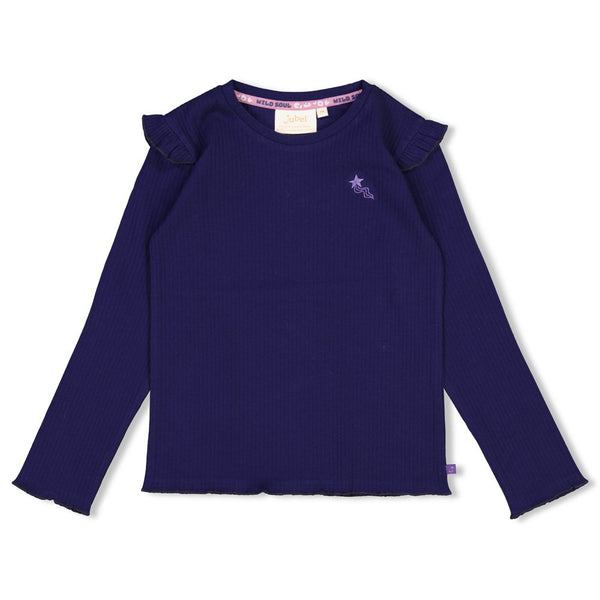Jubel Longsleeve rib  Indigo - Wild Soul