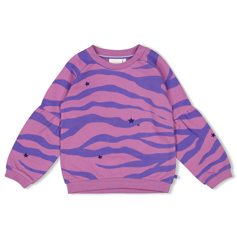 Jubel Sweater AOP  Violet - Wild Soul