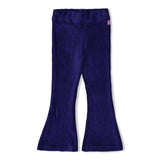 Jubel Flared broek velours rib  Indigo - Wild Soul