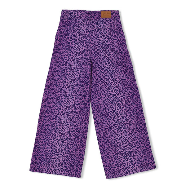 Jubel broek Wide Fit AOP  l.Lila - Wild Soul