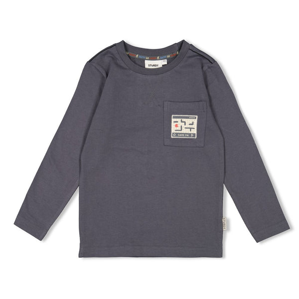 Sturdy Longsleeve  Antraciet - Couch Club