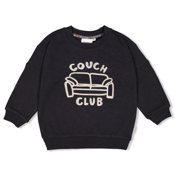 Sturdy Sweater  Zwart - Couch Club