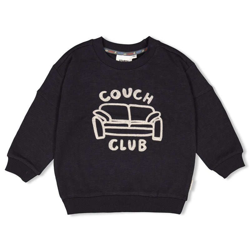 Sturdy Sweater  Zwart - Couch Club