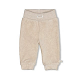Feetje Broek velours rib Taupe melange - The Cuddle Company