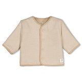 Feetje Omkeerbaar jasje Taupe - Over the Moon for You