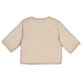 Feetje Omkeerbaar jasje Taupe - Over the Moon for You