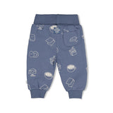 Feetje Broek AOP Blauw - Breakfast Buddy