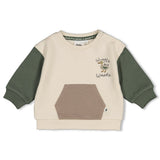 Feetje Sweater relaxed fit Offwhite - Wiggle and Waddle