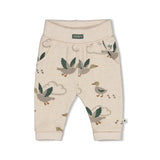 Feetje Broek AOP Offwhite melange - Wiggle and Waddle