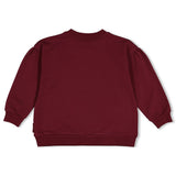 Jubel Sweater relaxed fit Bordeaux - Daily Princess