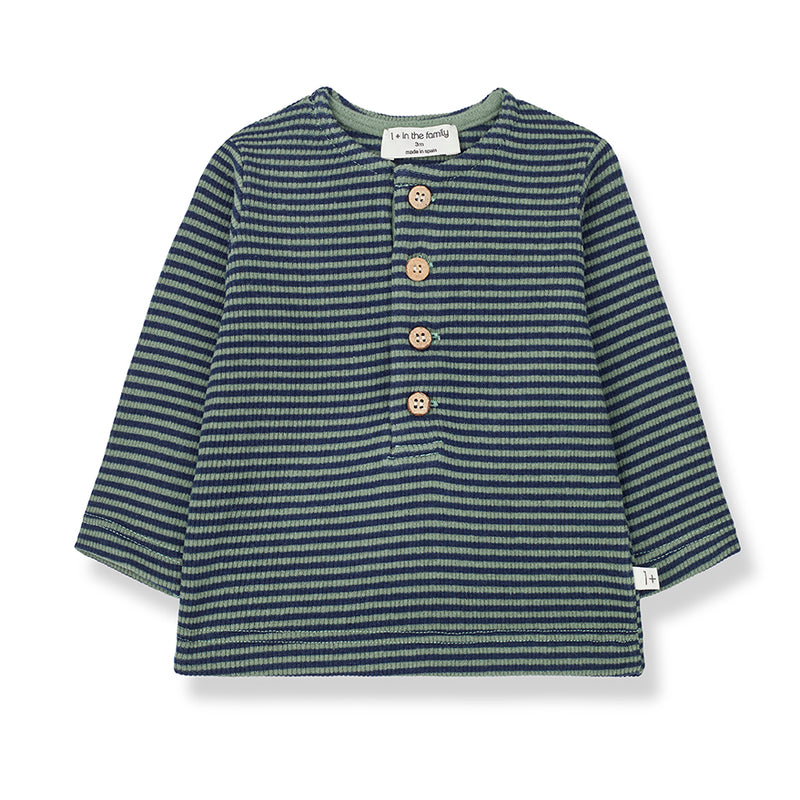 1+ in the family shirt Willem alpine-navy