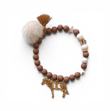 Feestbeest Ketting Bruin voor bedel