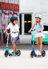 Micro Step Cruiser LED blauw