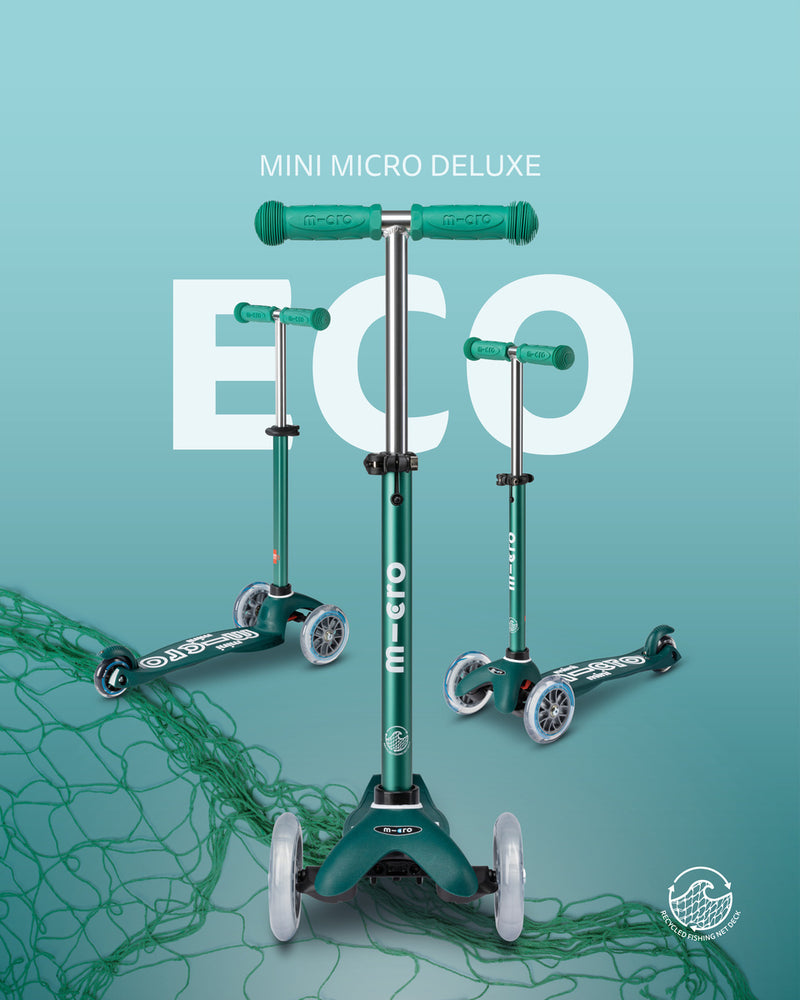 Micro Step Mini Deluxe ECO LED groen