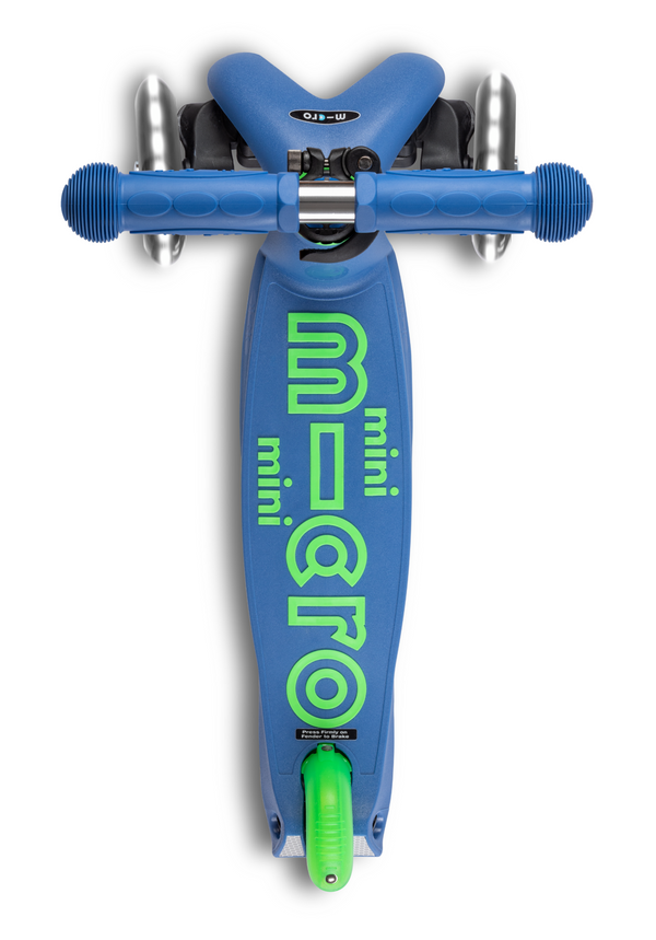 Micro Step Mini Deluxe LED blauw-groen