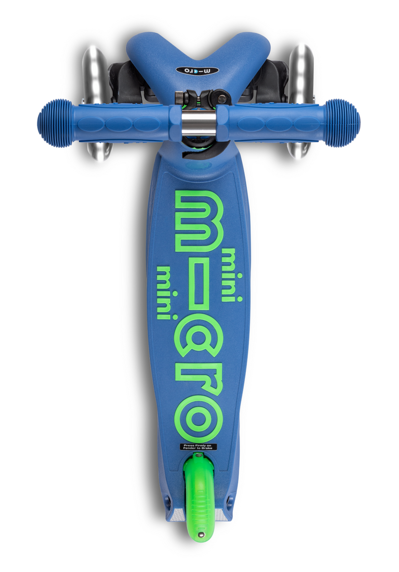 Micro Step Mini Deluxe LED blauw-groen
