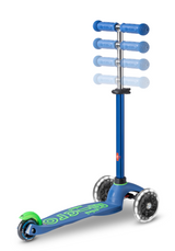 Micro Step Mini Deluxe LED blauw-groen