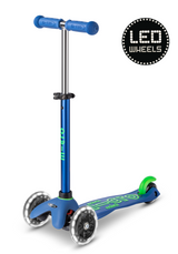 Micro Step Mini Deluxe LED blauw-groen