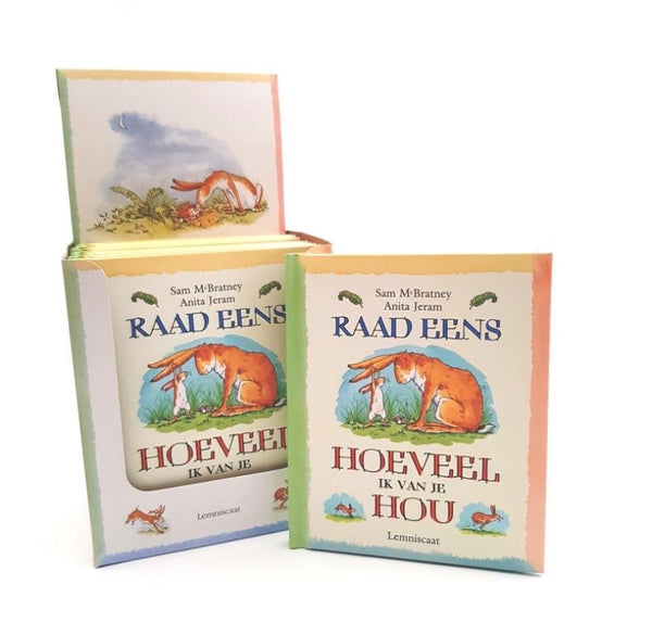 Raad eens hoeveel ik van je hou mini