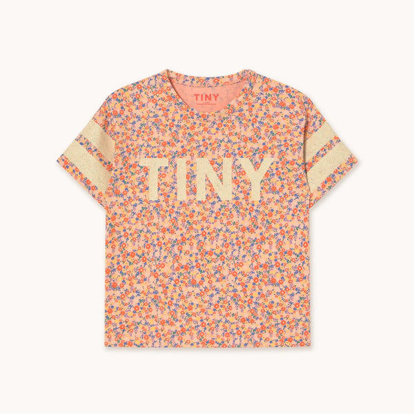 Tinycottons garden tee papaya