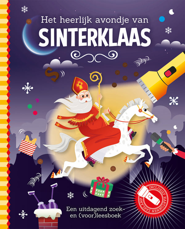Zaklampboek - Het heerlijk avondje van Sinterklaas