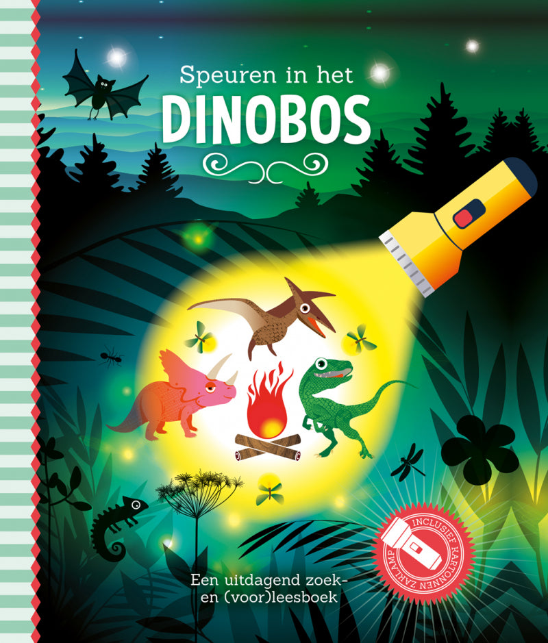 Zaklampboek - Speuren in het dinobos