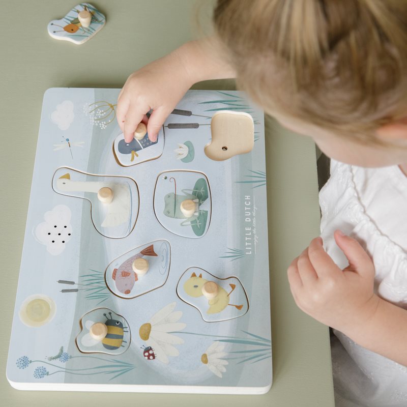 Little Dutch geluiden puzzel Little Goose