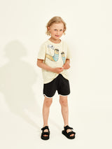 Mainio jersey shorts ash black