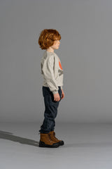 House of Jamie stretch denim chino blue grey