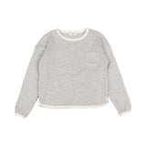 Búho badstof sweatshirt grey