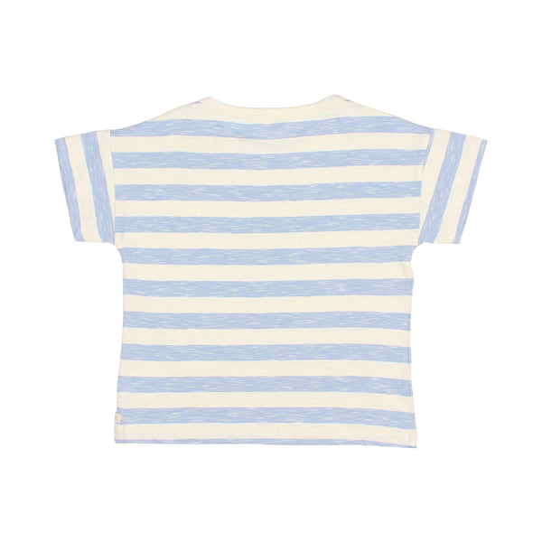 Búho stripes T-shirt bluette