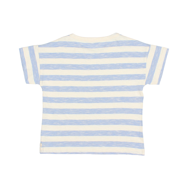 Búho stripes T-shirt bluette