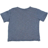 Búho T-shirt vis blauw