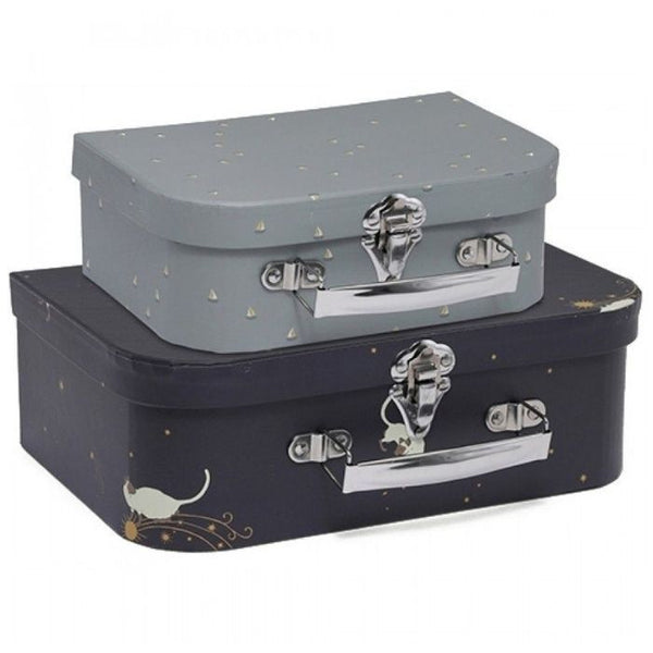 Konges Sløjd koffertjes Siamoise & Mille Marine (2 st)