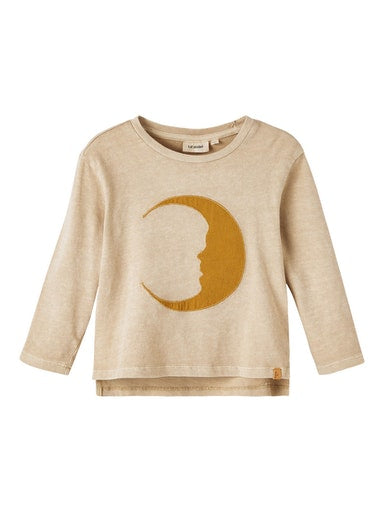 Lil' Atelier mini shirt Lando humus