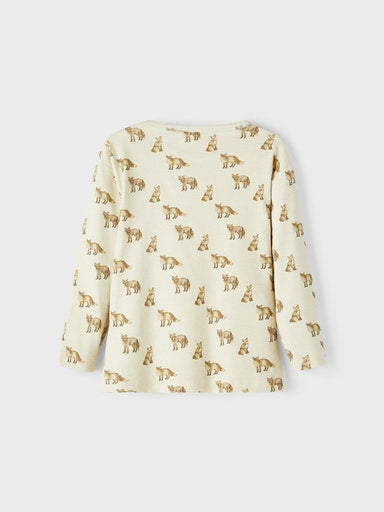 Lil' Atelier mini shirt Geo fog
