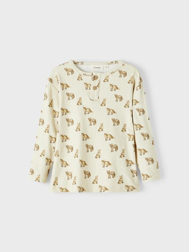 Lil' Atelier mini shirt Geo fog