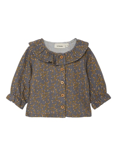 Lil' Atelier baby blouse Lotus quiet shade