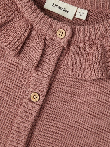 Lil' Atelier baby vest Rosanna burlwood