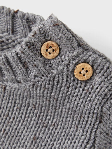 Lil' Atelier baby trui Galto silver filigree