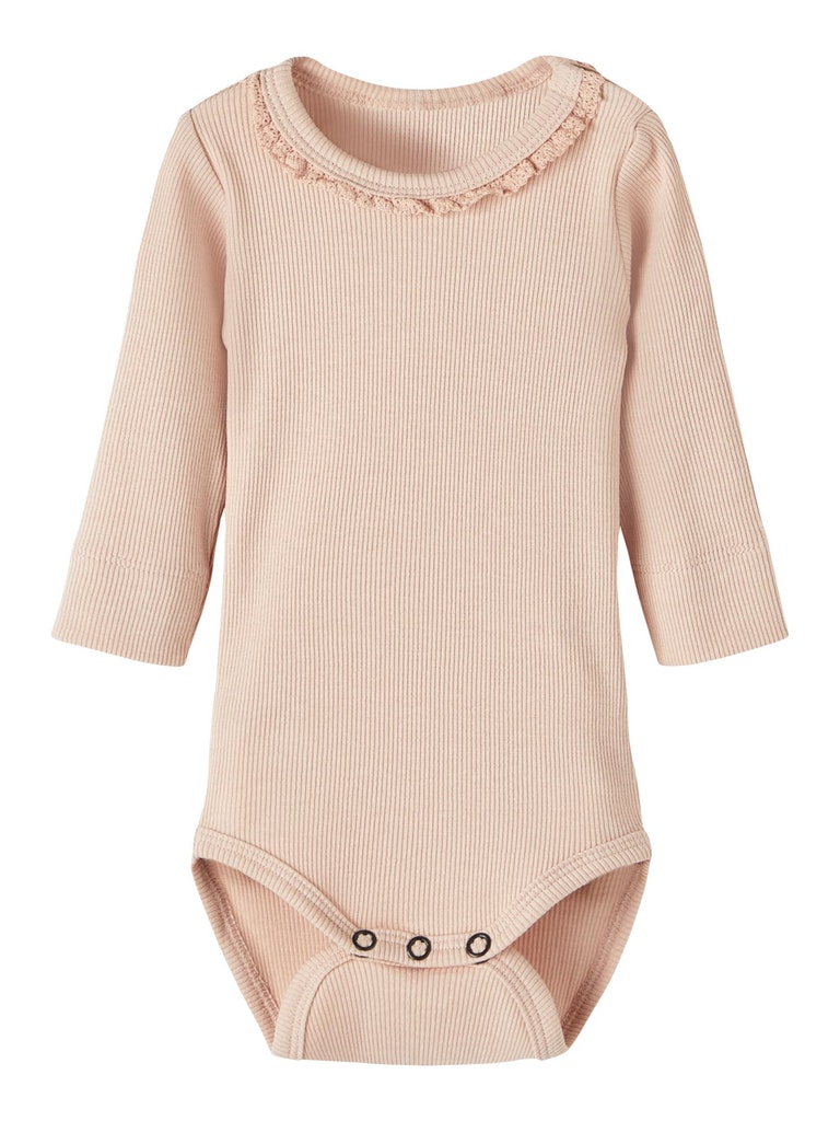 Lil' Atelier Baby romper Gago rose dust