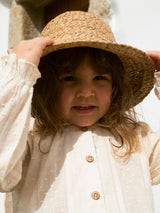 Lil' Atelier Mini blouse Danya turtledove