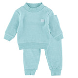 Feetje pyjama wafel groen melange