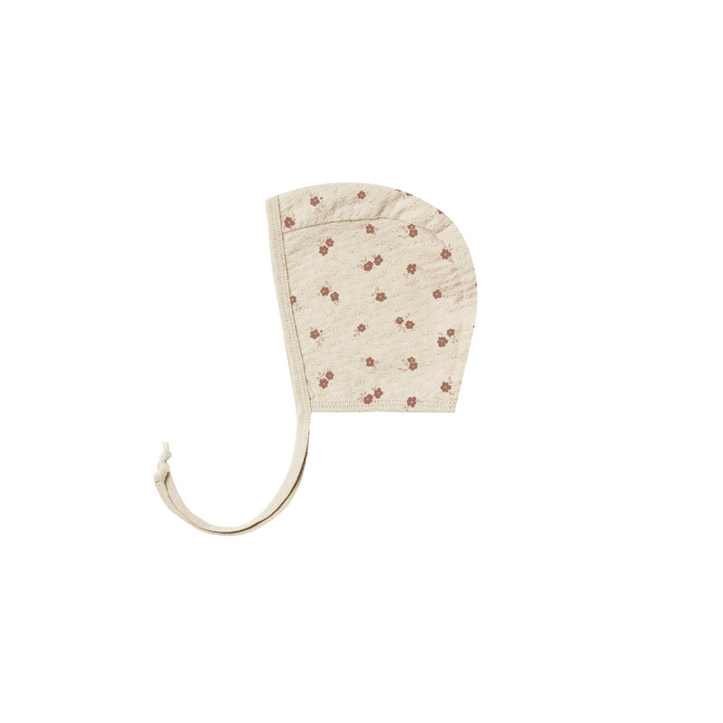 Quincy Mae pointelle baby strikmutsje Petite Floral