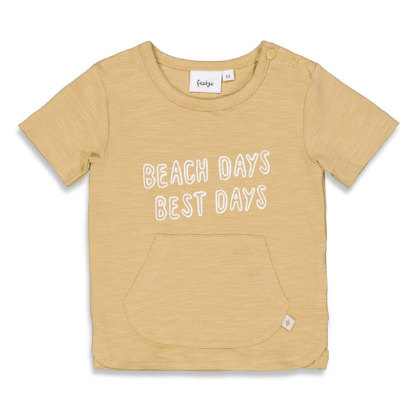 Feetje T-shirt Beach Days zand