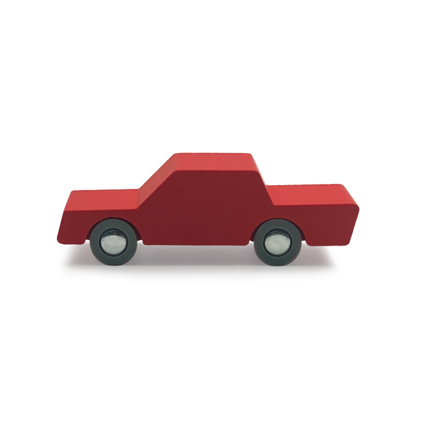 Waytoplay heen & weer houten auto rood
